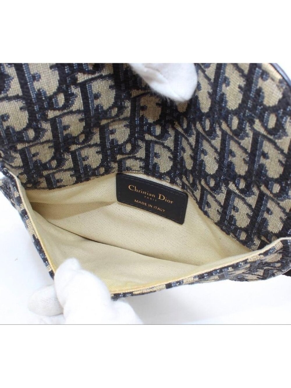★SOLD★ Dior Oblique Saddle Waist Pouch - Picture 8 of 9